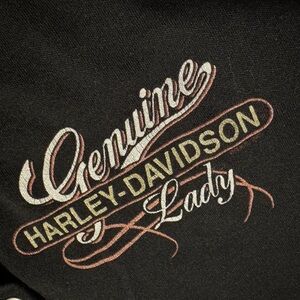 Vintage Harley-Davidson Women's button up